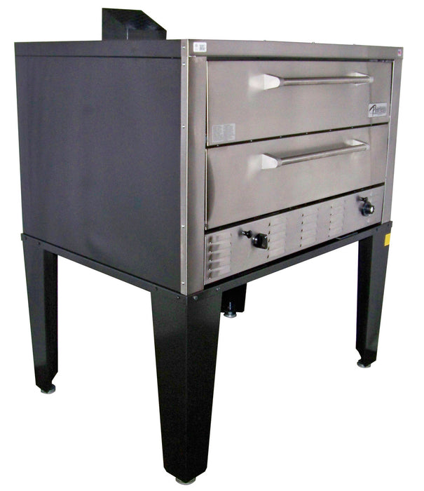 Peerless CW61P Pizza Deck Oven, 2 Deck, Gas 60,000 BTU