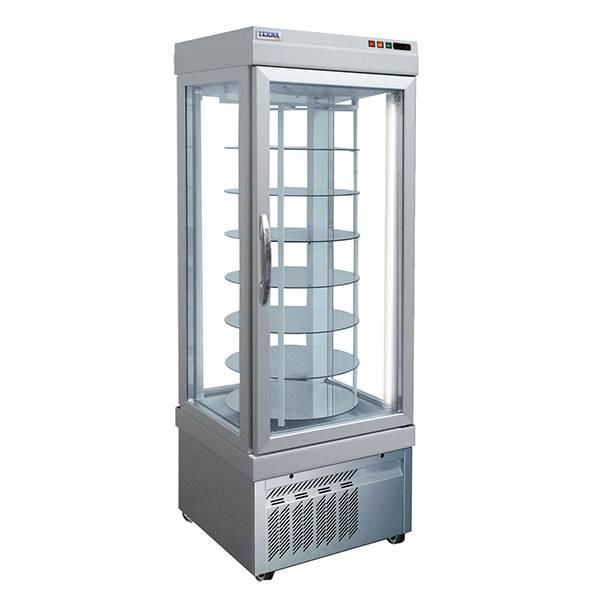 Ampto - 4401 NNFN Tekna Freezer Display Case One-section Revolving Display