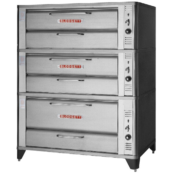 Blodgett 961/961/951 Triple Deck Oven with Vent Kit - 112,000 BTU