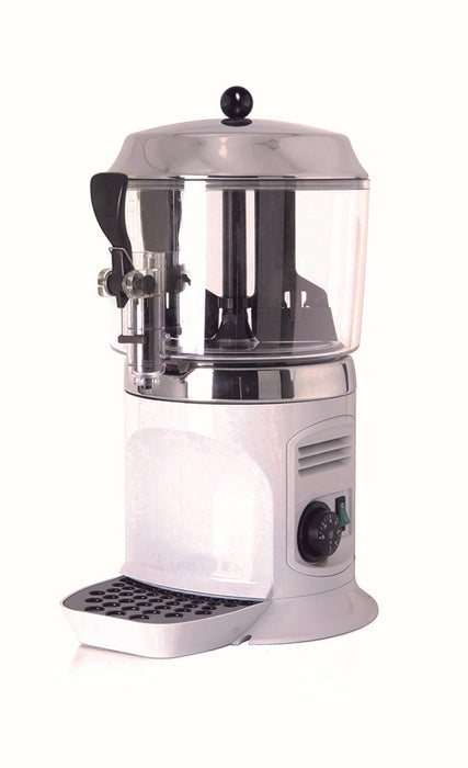 Ampto - CHOC5W Hot Chocolate Dispenser White Color 5-liter Capacity