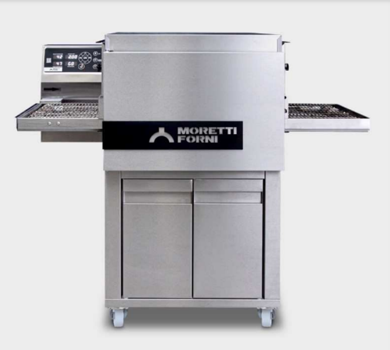 Moretti Forni T64E V1 Electric Conveyor Pizza Oven Ventless 24'' x 16'' x 3'' - 1 Deck. 16'' Width belt