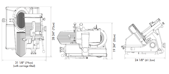 Univex 1000M Premium Manual Slicer with 13" Blade