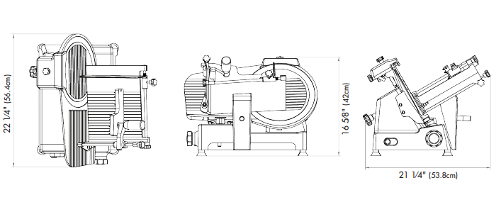 Univex 6612M Value Series Manual Slicer with 12" Blade