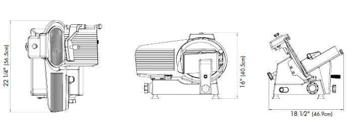 Univex 4612 Manual 12" Knife Economy Series Slicer