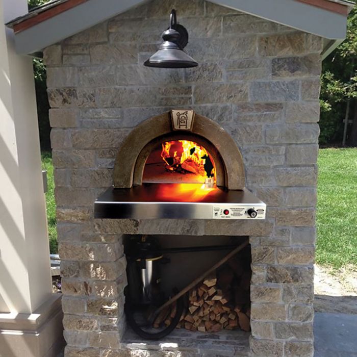 HPC Fire Di Napoli 40-Inch Gas/Wood Fired Pizza Oven DIY Kit